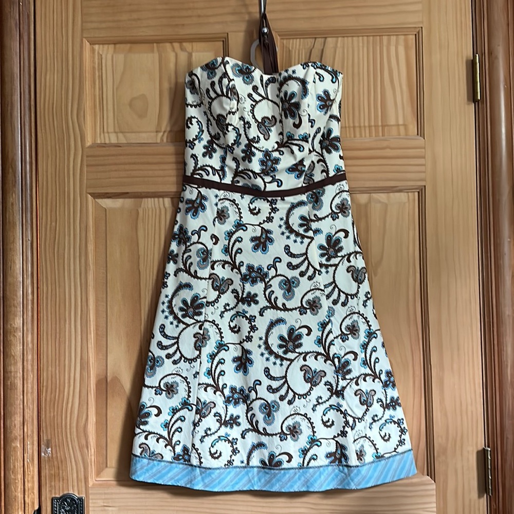 ABS Allen Schwartz A-line knee length dress.